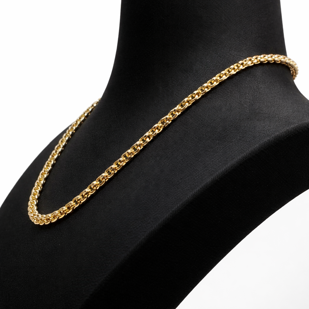 COLLAR ROLO (Oro 18K) - DEJA UN LEGADO