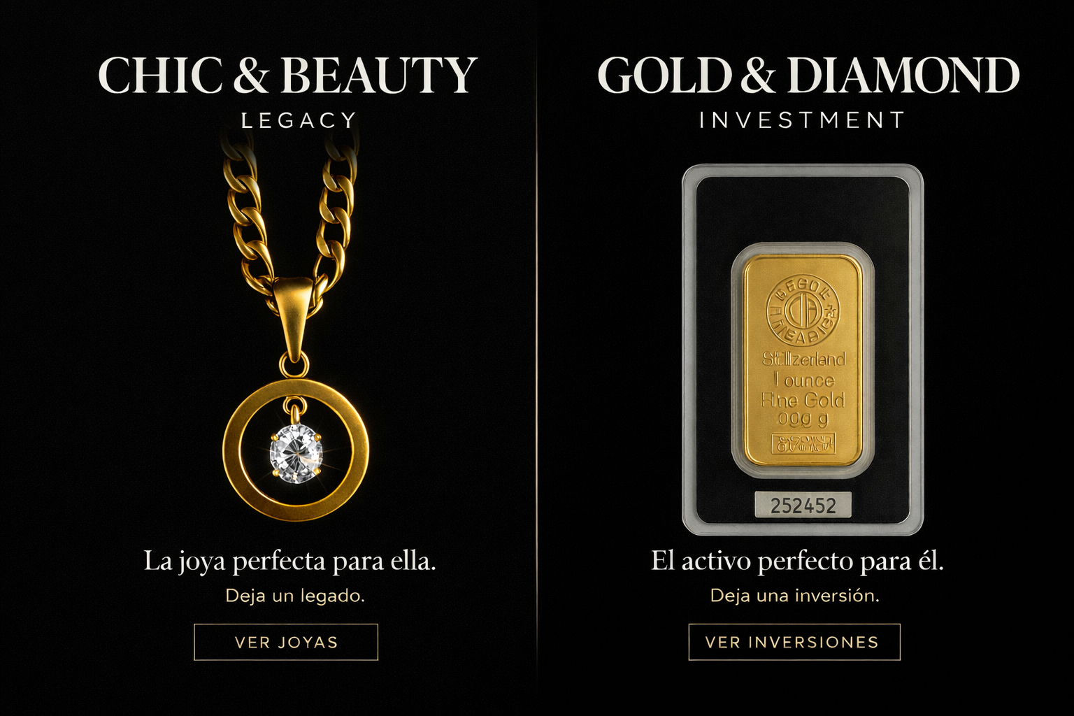 Chic & Beauty Legacy y Gold & Diamond Investment
